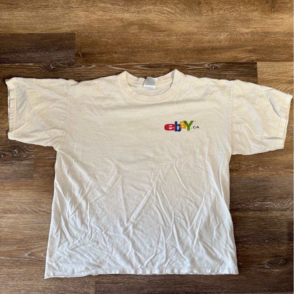 Hanes White Graphic Tee